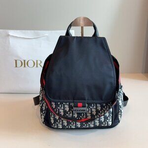 Dior Oblique Canvas Backpack